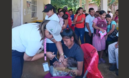 Atienden comunidades en el área montañosa de Donoso 