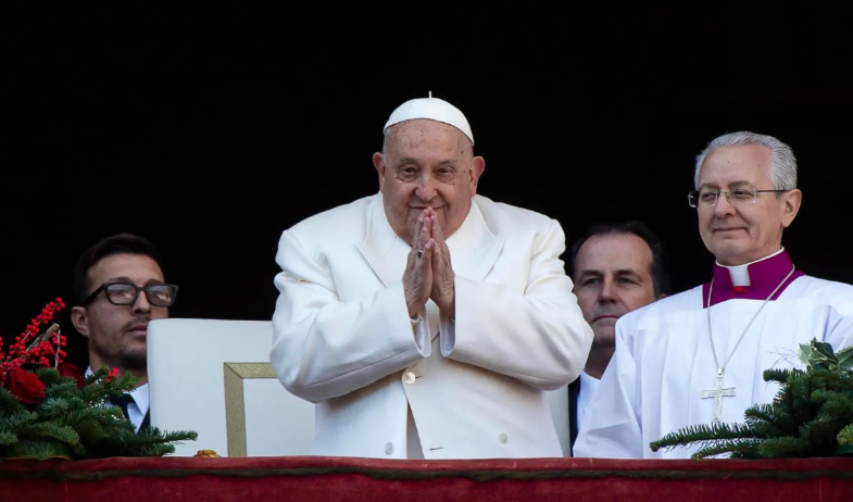 El papa ante el Año Nuevo: 'La esperanza del mundo está en la fraternidad' 