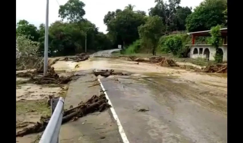 Mal tiempo en Chiriquí