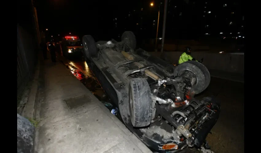 Accidente de tránsito en  El Balboa.