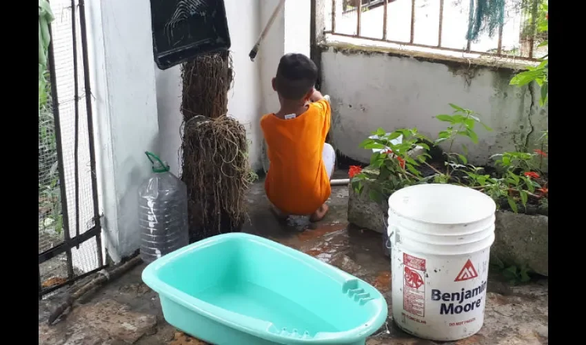 Falta de agua en Penonomé