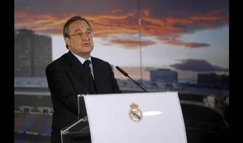 Florentino Pérez, presidente del Real Madrid.