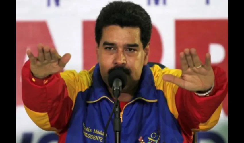  Nicolás Maduro. 