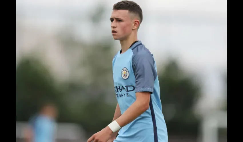 El prometedor centrocampista Phil Foden. Foto: EFE