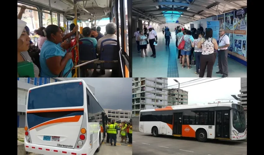 Alrededor de 700 mil personas a diario utilizan el sistema de transporte público. Foto: Archivo