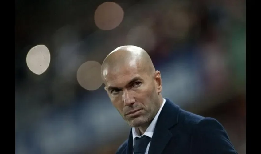 Zinedine Zidane, entrenador del Real Madrid.