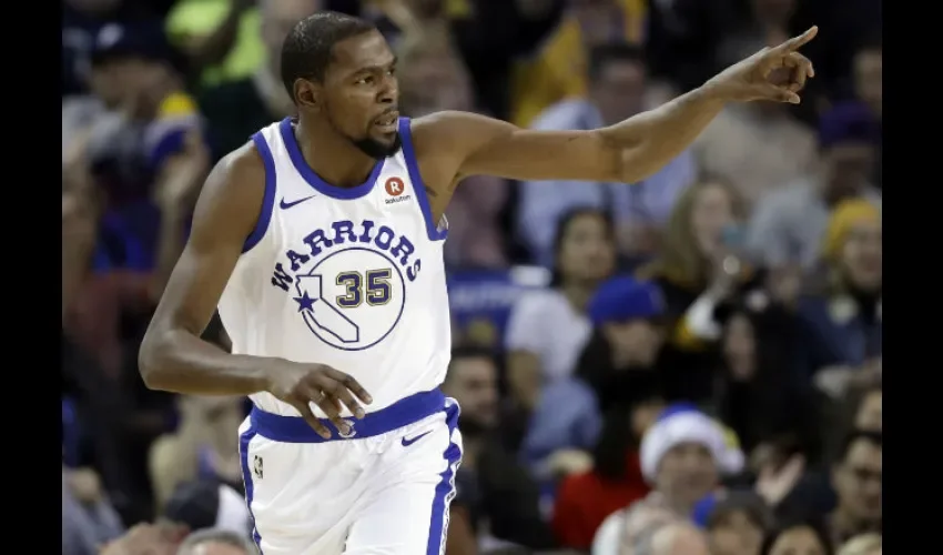 El alero Kevin Durant. Foto: AP