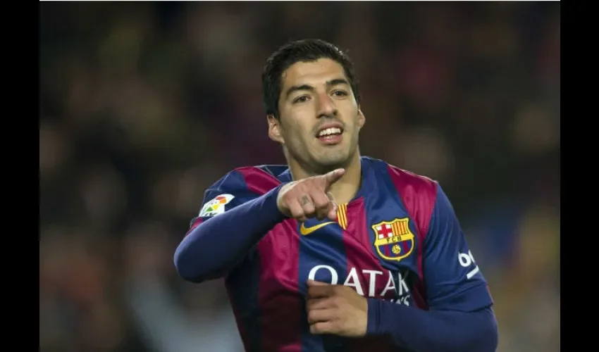 El jugador Luis Suárez. Foto: EFE