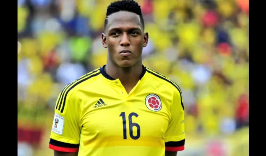 El jugador Yerri Mina 