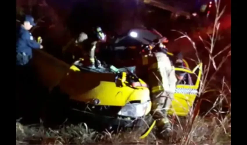 Accidente de tránsito en vía Centenario. 