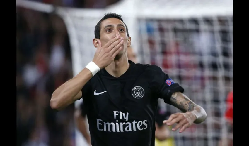 El internacional argentino Ángel di María. Foto: EFE