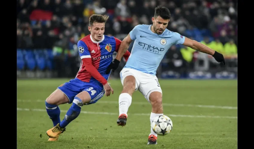 El jugador Sergio Agüero. Foto: EFE