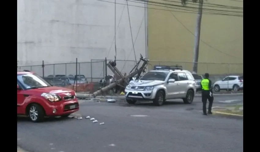 Accidente de tránsito en Bella Vista.