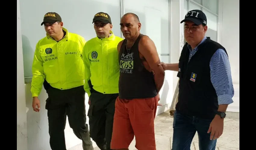 Nilson Mier Vargas, alojó en su residencia a quienes activaron la carga explosiva. FOTO/ EFE