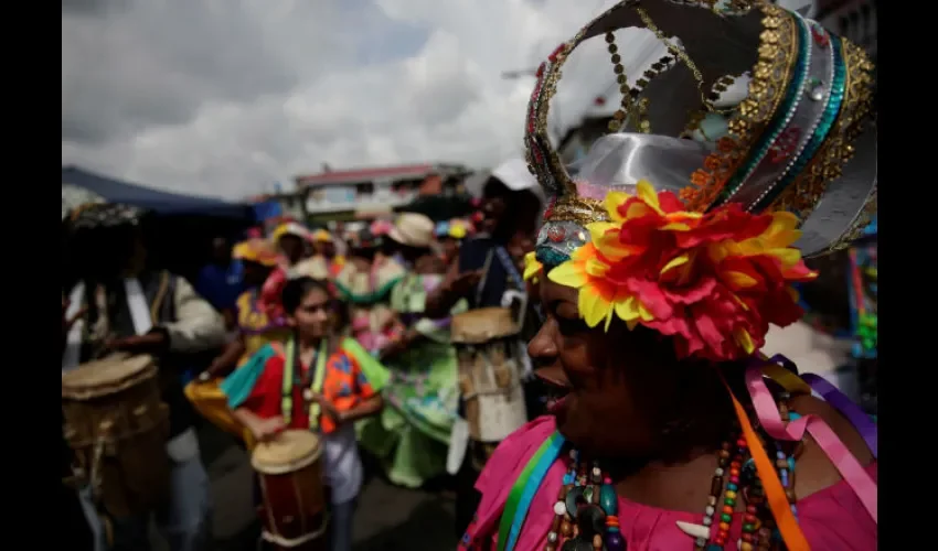 Festival de la Pollera Conga. 