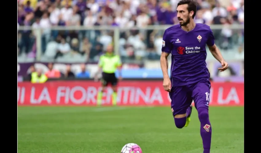 El jugador Davide Astori. Foto: EFE