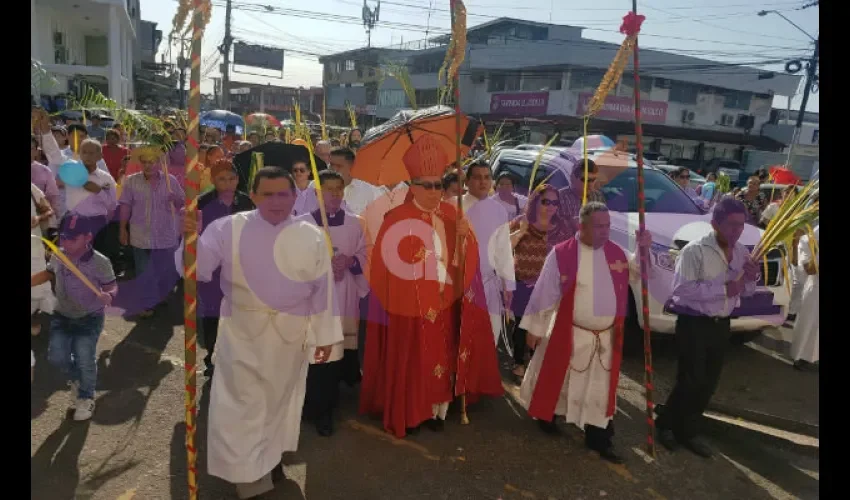 Domingo de Ramos en Veraguas. 