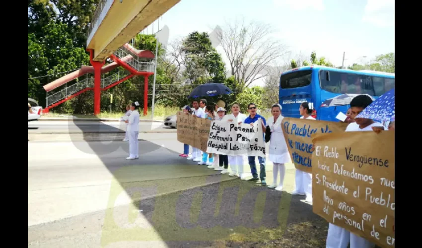 Protesta en Veraguas.