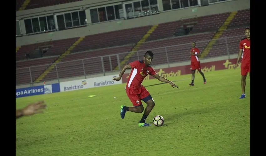 El jugador Fidel Escobar. Anayansi Gamez