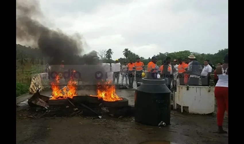 Foto ilustrativa del área de las protestas. 