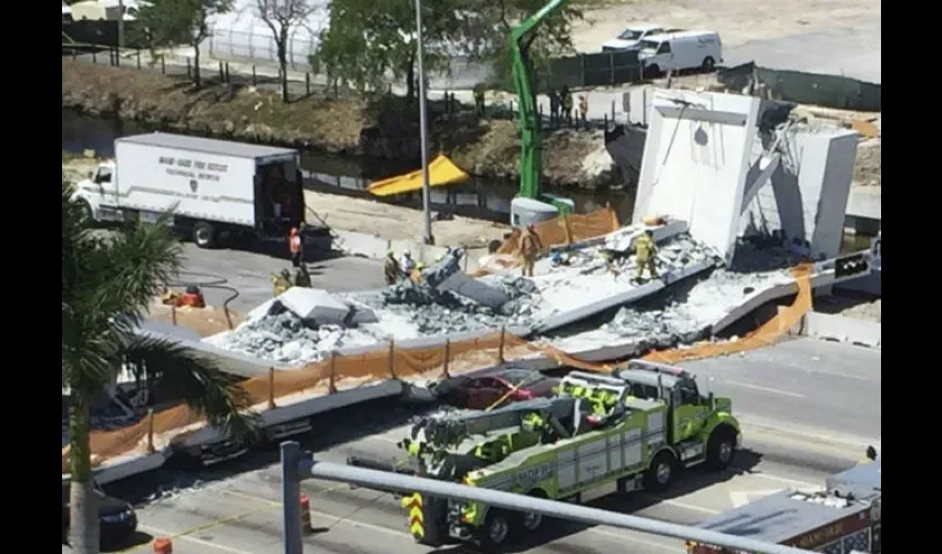 Foto ilustrativa del área del accidente. AP 