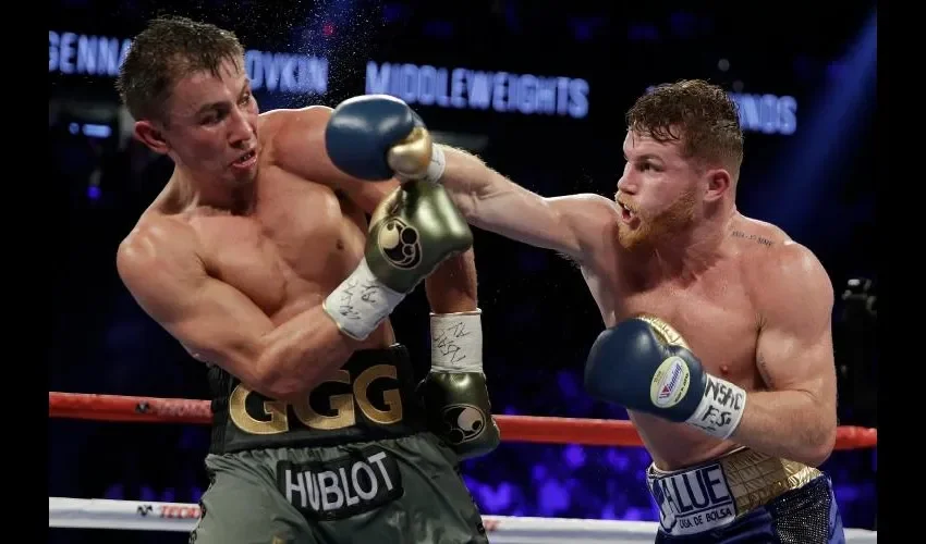 'Canelo' y Golovkin empataron en su primer cara a cara, realizado el año pasado.