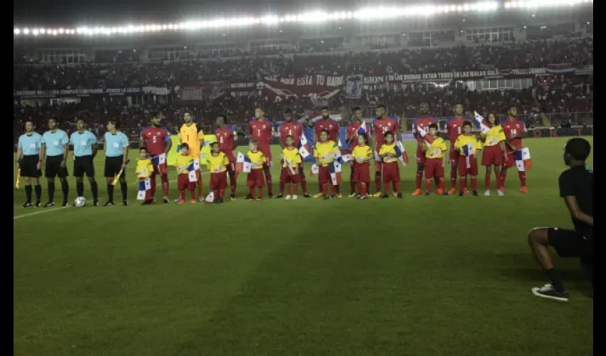 Once niños vivirán la experiencia de pasar tiempo con los jugadores de Panamá./Anayansi Gamez