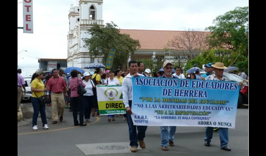 Vendrán en buses hacia la Asamblea en la ciudad capital.