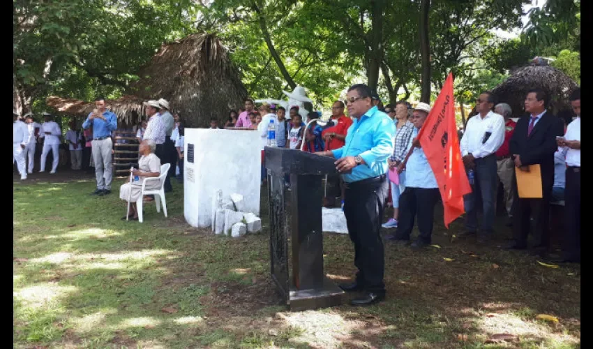 El otrora cuartel es ahora la casa comunal de la comunidad de El Cocal.