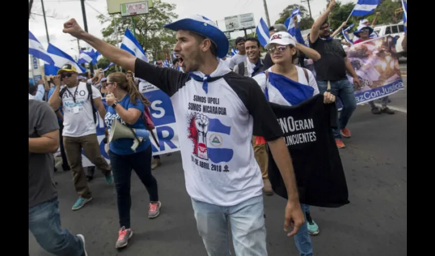 Demandaban al gobierno de Ortega cesar la represión.