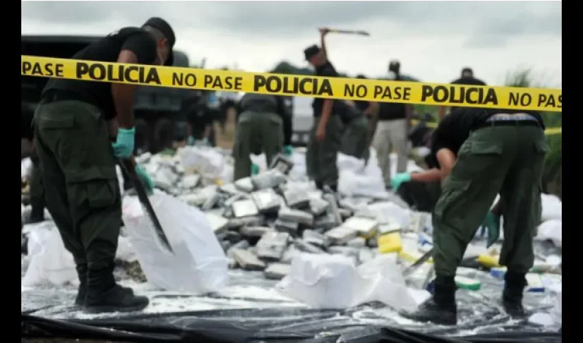 El narcotráfico es una realidad actual que enfrentan los países. Foto: Epasa