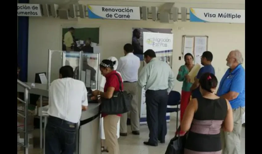 Servicio Nacional de Migración.