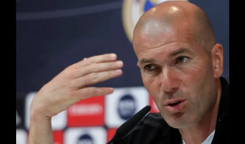 Zinedine Zidane es el entrenador del Real Madrid.