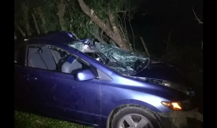 Accidente de tránsito en Herrera. 