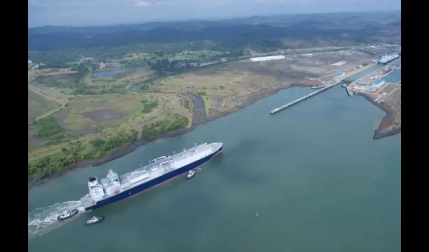 Foto ilustrativa de la ruta interoceánica. Foto: @canaldepanama 