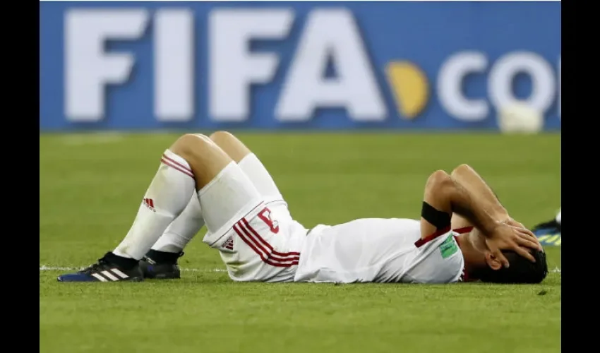 Irán tuvo sobre el final el gol que le pudo dar su pase.