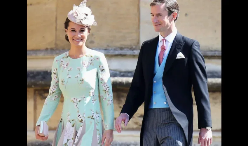 Pippa Middleton y su esposo. / Foto: Archivo