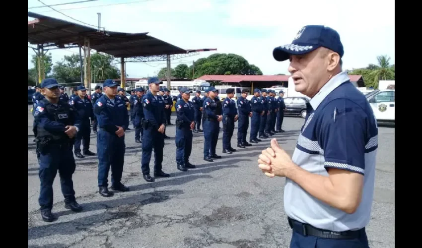 Policía Nacional de Panamá.