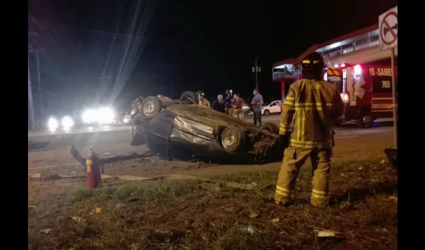 Accidente de tránsito en Veraguas.