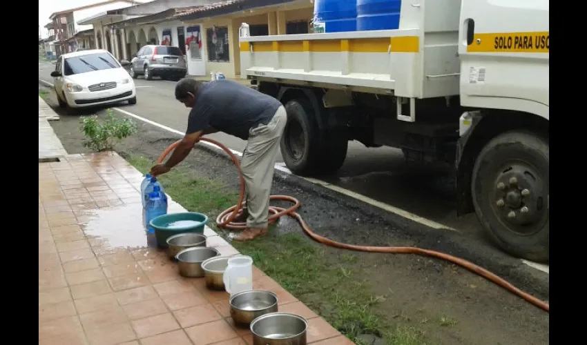 Falta de agua en Parita. 