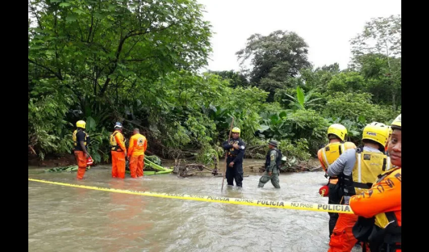 Sinaproc recupera cuerpo de un hombre en Veraguas. 