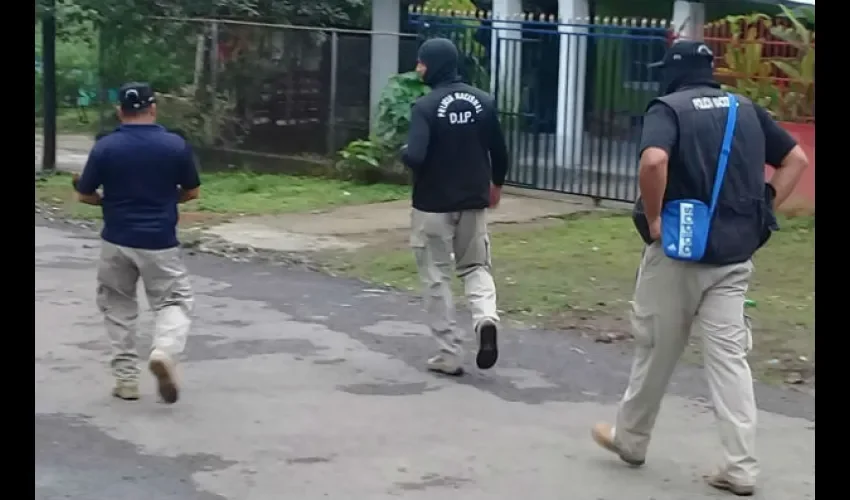 Operativo policial en Chiriquí. 