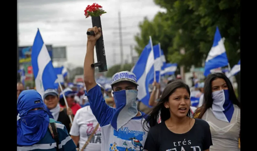 Protesta del pasado 31 de julio. Foto: EFE