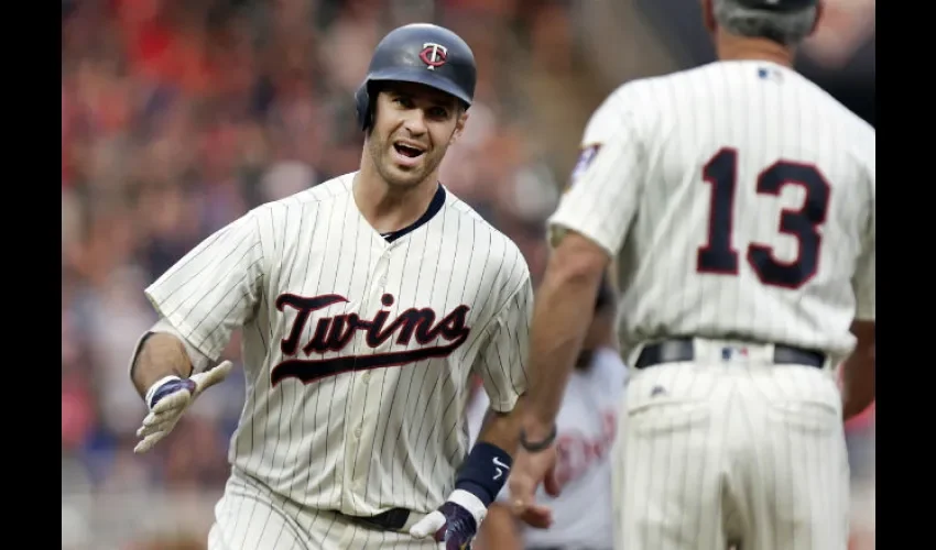 Joe Mauer ha jugado 15 temporadas con los Mellizos de Minnesota. 