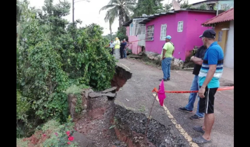 Lluvia en Panamá Oeste. 