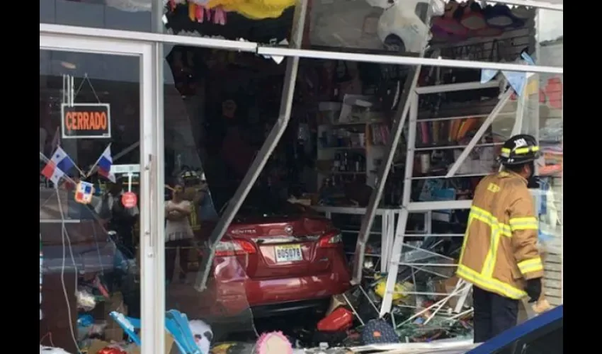 Accidente de tránsito en Villa Zaíta. 