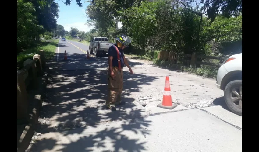 Se prohibió el paso de autos y camiones. Foto: Thays Domínguez