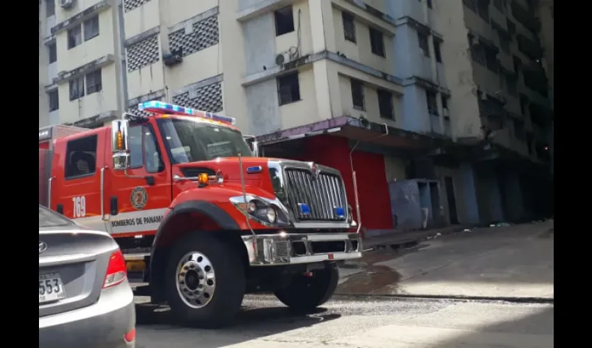 Bomberos atendieron la emergencia. Foto: Jesús Simmons