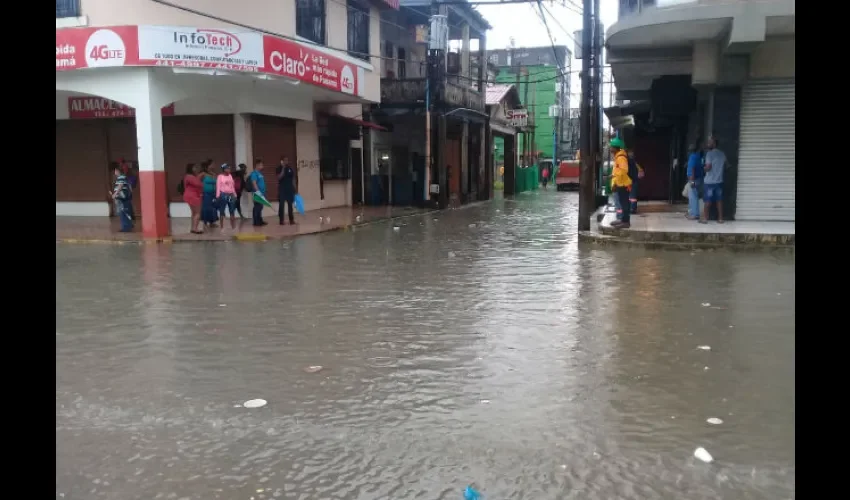 Así quedaron las calles. Foto: Diómedes Sánchez. 