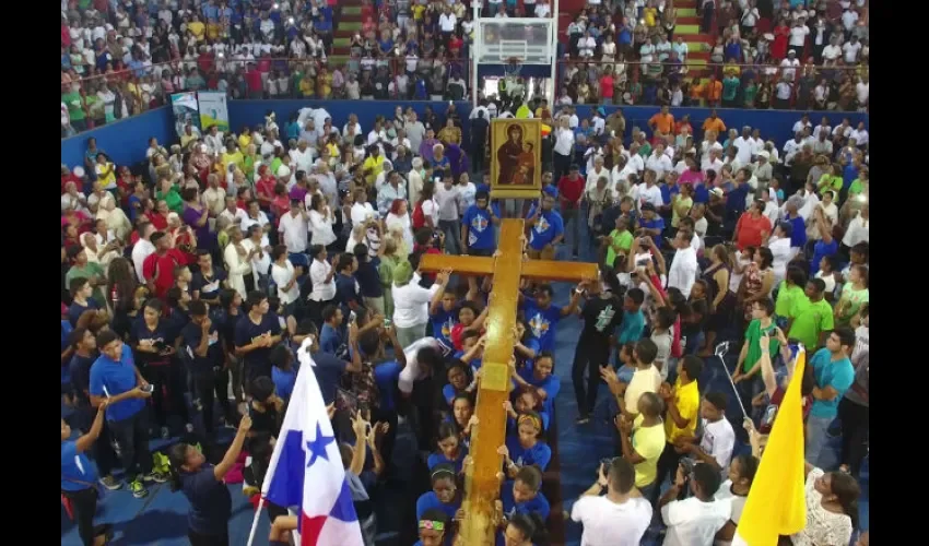 En la última JMJ en Polonia, el Papa Francisco anunció que Panamá sería la nueva sede. Foto: @ArquiPanama